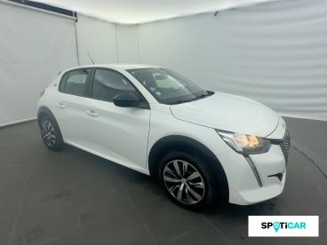 SPOTICAR Peugeot 208 E-208 136ch Active Occasion - Citadine Electrique Blanc Banquise (o) - Seynod - 1204141490_3