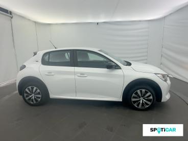 SPOTICAR Peugeot 208 E-208 136ch Active Occasion - Citadine Electrique Blanc Banquise (o) - Seynod - 1204141490_4