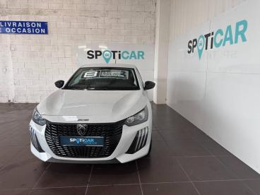 SPOTICAR Peugeot 208 1.2 Hybrid 110ch Style E-dcs6 Occasion - Citadine Hybride Blanc Okénite (m) - Aurillac - 1204145563_2