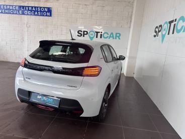 SPOTICAR Peugeot 208 1.2 Hybrid 110ch Style E-dcs6 Occasion - Citadine Hybride Blanc Okénite (m) - Aurillac - 1204145563_5