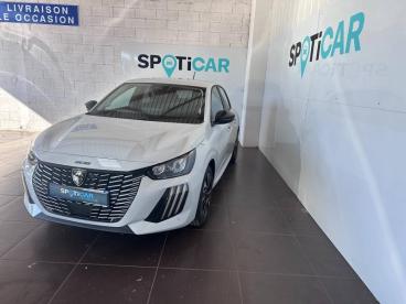 SPOTICAR Peugeot 208 1.2 Hybrid 110ch Edition E-dcs6 Occasion - Citadine Hybride Blanc Okénite (m) - Aurillac - 1204145566_1