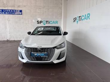 SPOTICAR Peugeot 208 1.2 Hybrid 110ch Allure E-dcs6 Occasion - Citadine Hybride Blanc Okénite (m) - Aurillac - 1204145569_2