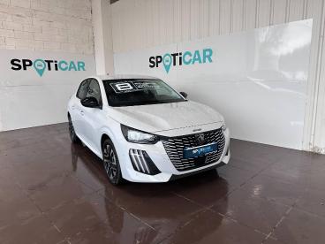 SPOTICAR Peugeot 208 1.2 Hybrid 110ch Allure E-dcs6 Occasion - Citadine Hybride Blanc Okénite (m) - Aurillac - 1204145569_3
