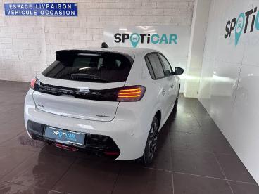 SPOTICAR Peugeot 208 1.2 Hybrid 110ch Allure E-dcs6 Occasion - Citadine Hybride Blanc Okénite (m) - Aurillac - 1204145569_5