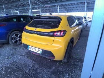 SPOTICAR Peugeot 208 Electrique 50 Kwh 136ch Gt Occasion - Citadine Electrique Jaune - Orvault - 1204147089_5