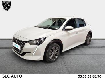 SPOTICAR Peugeot 208 E-208 136ch Active Occasion - Utilitaire Electrique Blanc Banquise - Langon - 1204147485_1