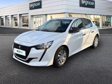 SPOTICAR Peugeot 208 1.2 Puretech 75ch S&s Like Occasion - Citadine Essence Blanc Banquise (o) - Moulins - 1204147508_1