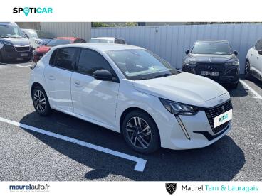 SPOTICAR Peugeot 208 Bluehdi 100 S&s Bvm6 Allure Occasion - Citadine Diesel Blanc - Castres - 1204148032_1