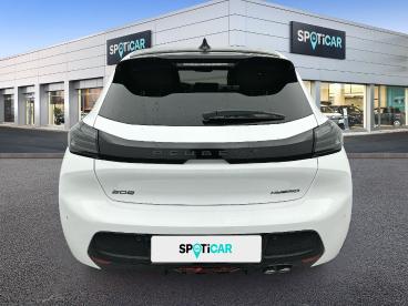 SPOTICAR Peugeot 208 Hybrid 145 E-dcs6 Gt Occasion - Citadine Essence Blanc - Bondy - 1204148187_5