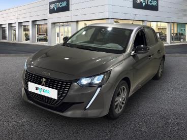 SPOTICAR Peugeot 208 1.2 100ch S&s Style Eat8 Occasion - Citadine Essence Gris Platinium (m) - Quimper - 1204148878_1