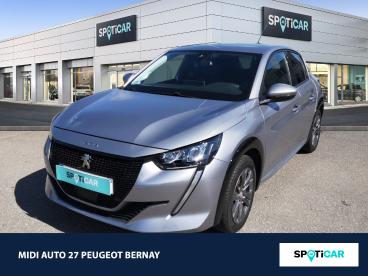 SPOTICAR Peugeot 208 E-208 136ch Style Occasion - Citadine Electrique Gris Artense (m) - Bernay - 1204151756_1