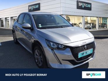 SPOTICAR Peugeot 208 E-208 136ch Style Occasion - Citadine Electrique Gris Artense (m) - Bernay - 1204151756_3