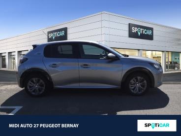 SPOTICAR Peugeot 208 E-208 136ch Style Occasion - Citadine Electrique Gris Artense (m) - Bernay - 1204151756_4