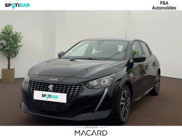 SPOTICAR Peugeot 208 1.5 Bluehdi 100ch S&s Allure Occasion - Citadine Diesel Noir Perla Nera (m) - Montauban - 1204154575_3
