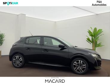 SPOTICAR Peugeot 208 1.5 Bluehdi 100ch S&s Allure Occasion - Citadine Diesel Noir Perla Nera (m) - Montauban - 1204154575_5