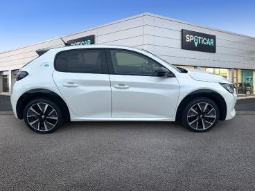 SPOTICAR Peugeot 208 E-208 136ch Gt Occasion - Citadine Electrique Blanc Nacré - Bourgoin Jallieu - 1204156033_4