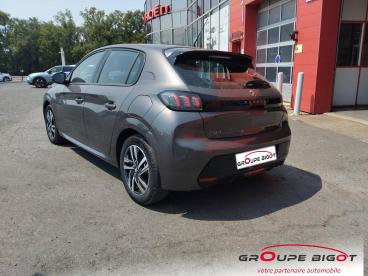 SPOTICAR Peugeot 208 1.2 Puretech 100ch S&s Allure Occasion - Citadine Essence Gris Platinium - Saint Ouen - 1204157412_3