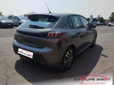 SPOTICAR Peugeot 208 1.2 Puretech 100ch S&s Allure Occasion - Citadine Essence Gris Platinium - Saint Ouen - 1204157412_4