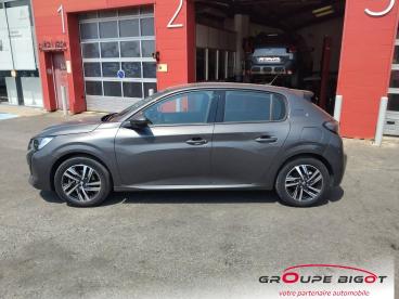 SPOTICAR Peugeot 208 1.2 Puretech 100ch S&s Allure Occasion - Citadine Essence Gris Platinium - Saint Ouen - 1204157412_5
