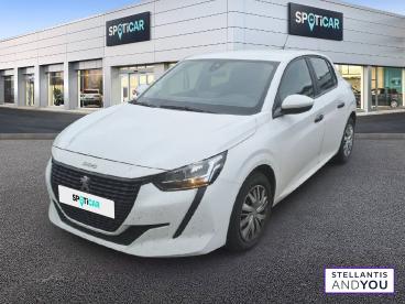 SPOTICAR Peugeot 208 Bluehdi 100 S&s Bvm6 Active Business R Occasion - Utilitaire Diesel Blanc - Villeneuve d'ascq - 1204157731_1