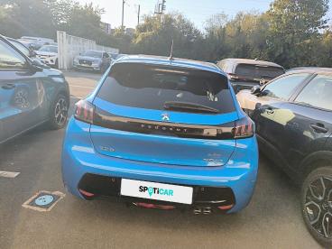 SPOTICAR Peugeot 208 Puretech 130 S&s Eat8 Gt Line Occasion - Citadine Essence Bleu - Lomme - 1204157789_5