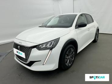 SPOTICAR Peugeot 208 E-208 136ch Style Occasion - Citadine Electrique Blanc Banquise (o) - Seynod - 1204159283_1