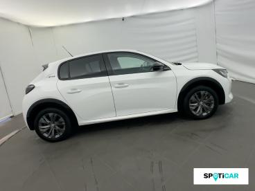 SPOTICAR Peugeot 208 E-208 136ch Style Occasion - Citadine Electrique Blanc Banquise (o) - Seynod - 1204159283_4
