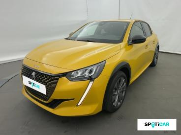 SPOTICAR Peugeot 208 E-208 136ch Allure Occasion - Citadine Electrique Jaune - Bourg En Bresse - 1204160839_1
