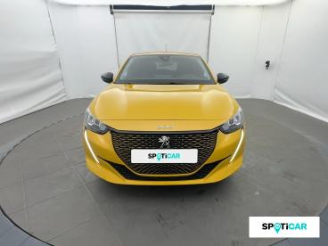 SPOTICAR Peugeot 208 E-208 136ch Allure Occasion - Citadine Electrique Jaune - Bourg En Bresse - 1204160839_2