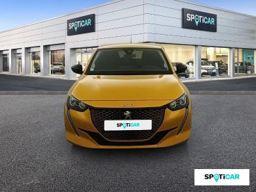 SPOTICAR Peugeot 208 E-208 136ch Style Occasion - Citadine Electrique Jaune - Libourne - 1204165687_2