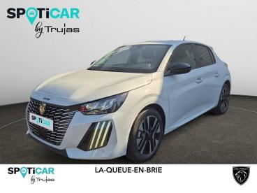 SPOTICAR Peugeot 208 Hybrid 110 Ch E-dcs6 Edition Occasion - Citadine Essence Blanc - La Queue En Brie - 1204169759_1