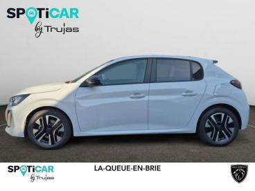 SPOTICAR Peugeot 208 Hybrid 110 Ch E-dcs6 Edition Occasion - Citadine Essence Blanc - La Queue En Brie - 1204169759_2