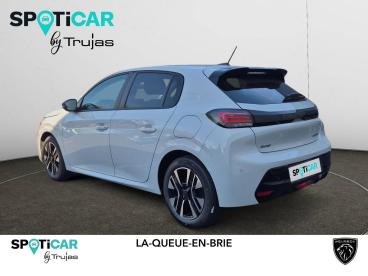 SPOTICAR Peugeot 208 Hybrid 110 Ch E-dcs6 Edition Occasion - Citadine Essence Blanc - La Queue En Brie - 1204169759_3