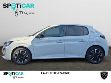 SPOTICAR Peugeot 208 Hybrid 110 Ch E-dcs6 Edition Occasion - Citadine Essence Blanc - La Queue En Brie - 1204171418_2