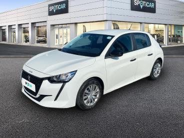 SPOTICAR Peugeot 208 Bluehdi 100 S&s Bvm6 Premium Occasion - Utilitaire Diesel Teinte Opaque Blanc Banquise - Revel - 1204173309_1