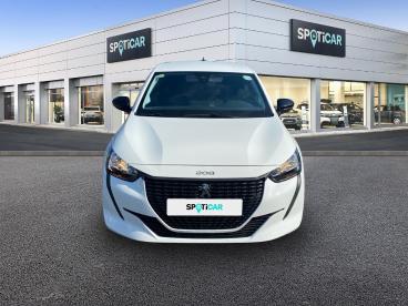 SPOTICAR Peugeot 208 Bluehdi 100 S&s Bvm6 Premium Occasion - Utilitaire Diesel Teinte Opaque Blanc Banquise - Revel - 1204173309_2