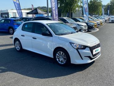 SPOTICAR Peugeot 208 Bluehdi 100 S&s Bvm6 Premium Occasion - Utilitaire Diesel Teinte Opaque Blanc Banquise - Revel - 1204173309_3