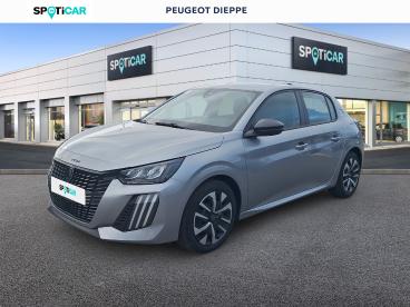 SPOTICAR Peugeot 208 Puretech 100 S&s Bvm6 Active Occasion - Citadine Essence Gris Clair - Dieppe - 1204174072_1