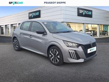 SPOTICAR Peugeot 208 Puretech 100 S&s Bvm6 Active Occasion - Citadine Essence Gris Clair - Dieppe - 1204174072_3
