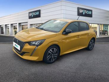SPOTICAR Peugeot 208 1.2 Puretech 75ch S&s Style Occasion - Citadine Essence Jaune - Compiegne - 1204174767_1