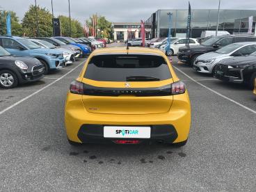 SPOTICAR Peugeot 208 1.2 Puretech 75ch S&s Style Occasion - Citadine Essence Jaune - Compiegne - 1204174767_5