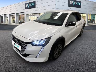 SPOTICAR Peugeot 208 Electrique 50 Kwh 136ch Allure Occasion - Citadine Electrique Blanc - Merignac - 1204179930_1