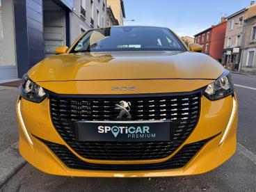SPOTICAR Peugeot 208 Bluehdi 100 S&s Allure Occasion - Citadine Diesel Jaune - Tassin La Demi Lune - 1204183399_3
