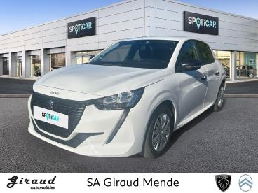 SPOTICAR Peugeot 208 Bluehdi 100 S&s Bvm6 Like Occasion - Citadine Diesel Blanc - Mende - 1204186147_1
