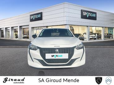 SPOTICAR Peugeot 208 Bluehdi 100 S&s Bvm6 Like Occasion - Citadine Diesel Blanc - Mende - 1204186147_2