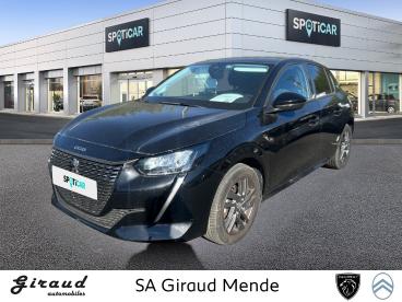 SPOTICAR Peugeot 208 Puretech 75 S&s Bvm5 Style Occasion - Citadine Essence Noir - Mende - 1204186152_1