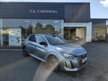 SPOTICAR Peugeot 208 Hybrid 100 E-dcs6 Allure Occasion - Citadine Hybride Gris Foncé - Segre-en-anjou Bleu - 1204187045_2