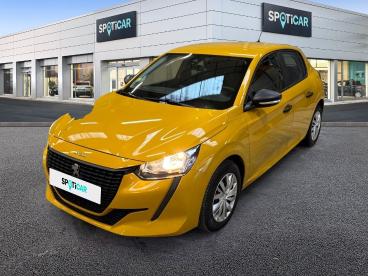 SPOTICAR Peugeot 208 1.5 Bluehdi 100ch S&s Style Occasion - Citadine Diesel Jaune - Dizy - 1204192111_1