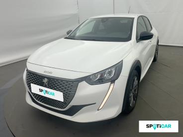 SPOTICAR Peugeot 208 E-208 136ch Allure Occasion - Citadine Electrique Blanc Banquise (o) - Rumilly - 1204192225_1