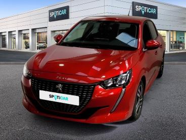 SPOTICAR Peugeot 208 Puretech 100 S&s Eat8 Allure Business Occasion - Citadine Essence Rouge - Reze - 1204193799_1